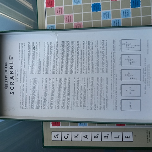 Vintage Scrabble Board game French Edition - Picture 3 of 10